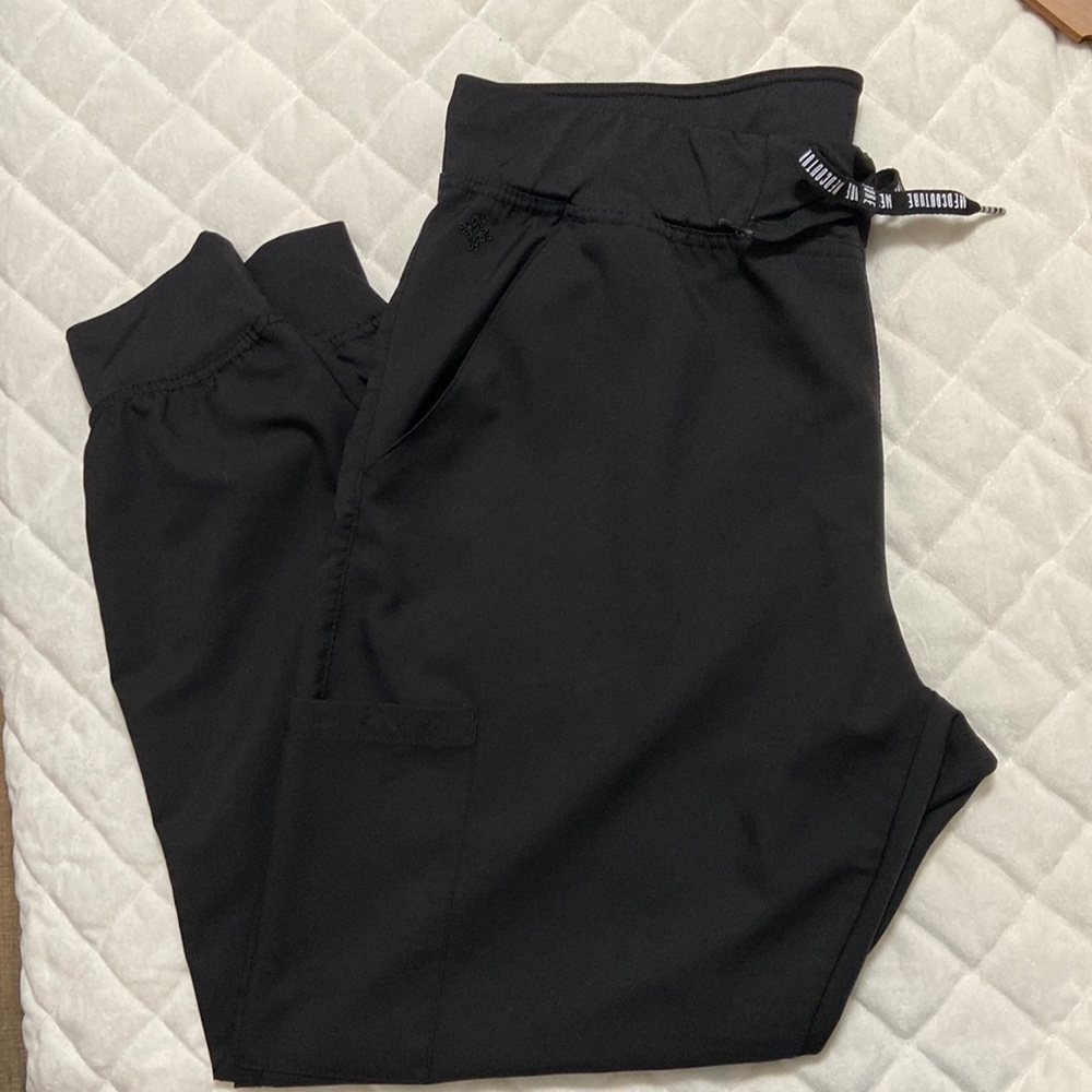 Cute Black Scrub Bottoms